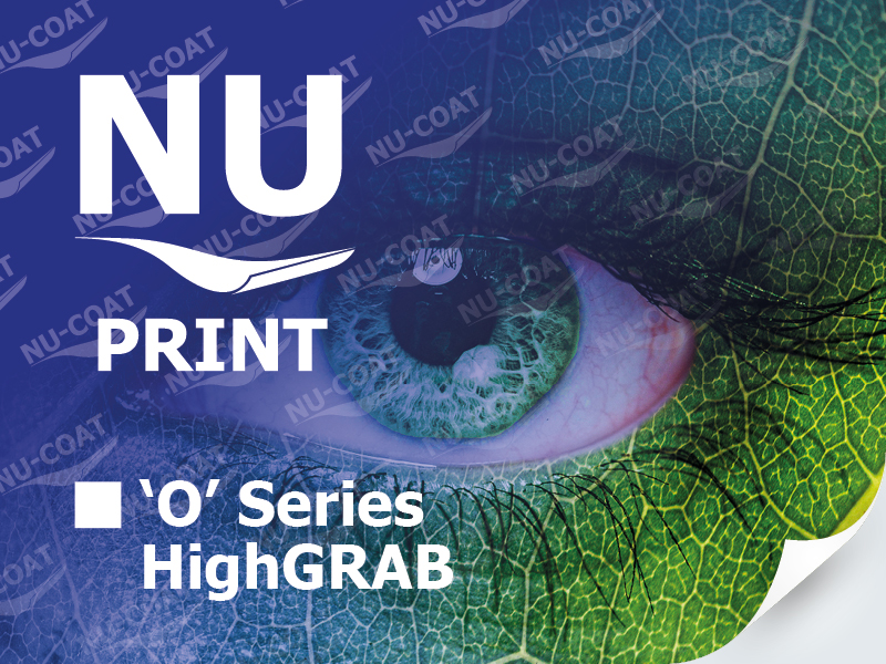 NuPrint ‘O’ Series NonPVC Print Vinyls HighGRAB Permanent Adhesive